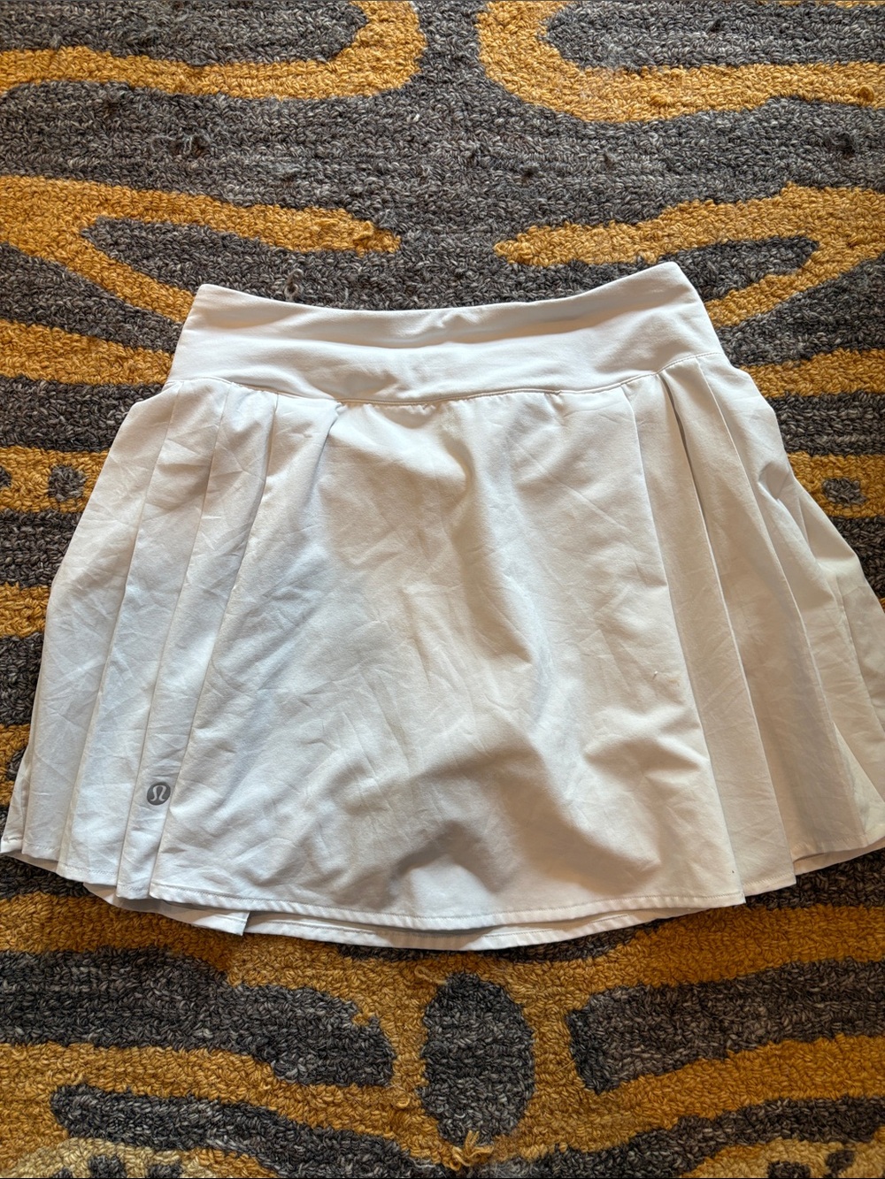 lululemon athletica White Circle Skater Skirt